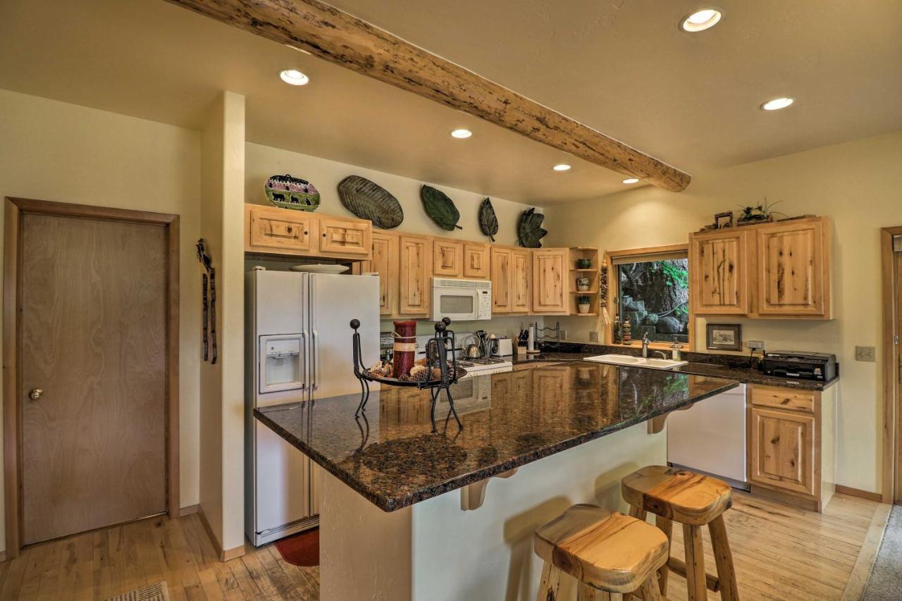 Rustic Home On Whitefish Mountain, Near Ski Run! Ngoại thất bức ảnh