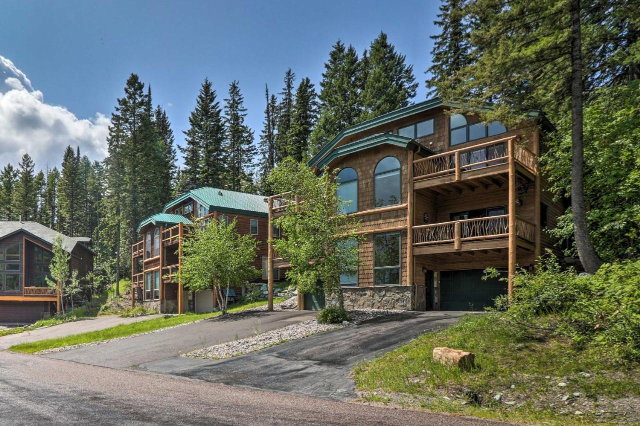 Rustic Home On Whitefish Mountain, Near Ski Run! Ngoại thất bức ảnh
