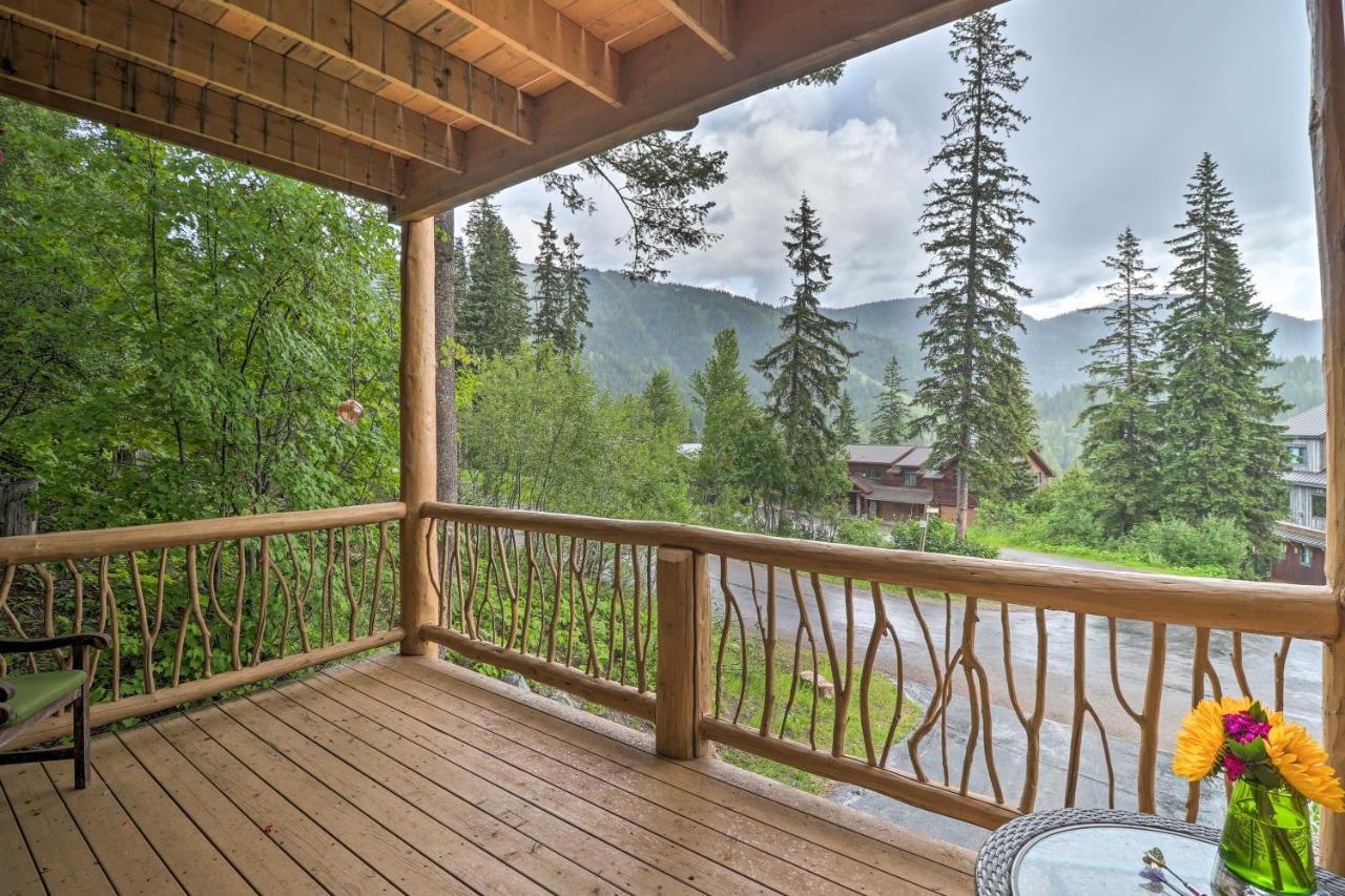 Rustic Home On Whitefish Mountain, Near Ski Run! Ngoại thất bức ảnh