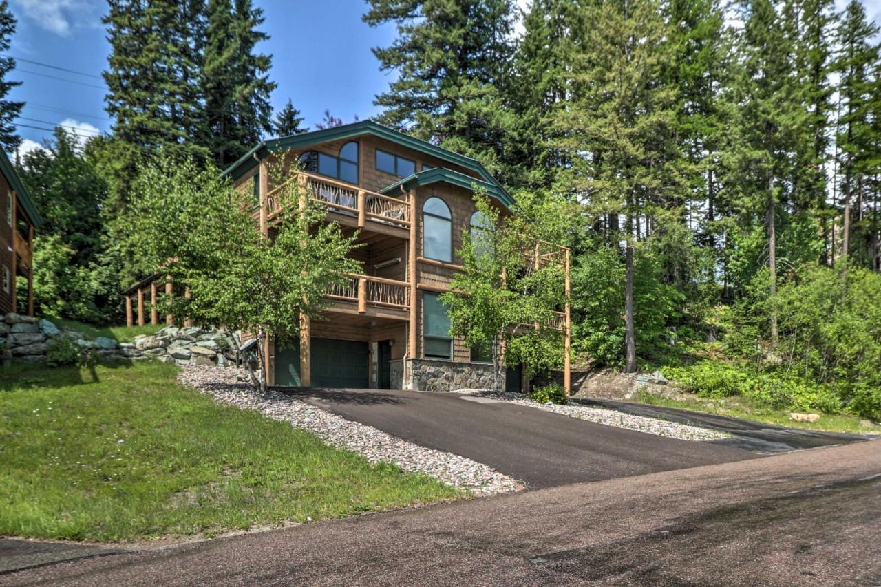 Rustic Home On Whitefish Mountain, Near Ski Run! Ngoại thất bức ảnh